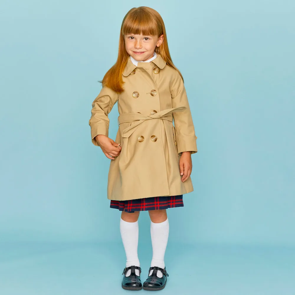 Bayswater Girls Trench Coat - Classic Beige