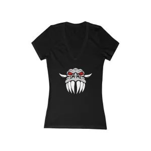 Dragon Face - Women's V-Neck Tee