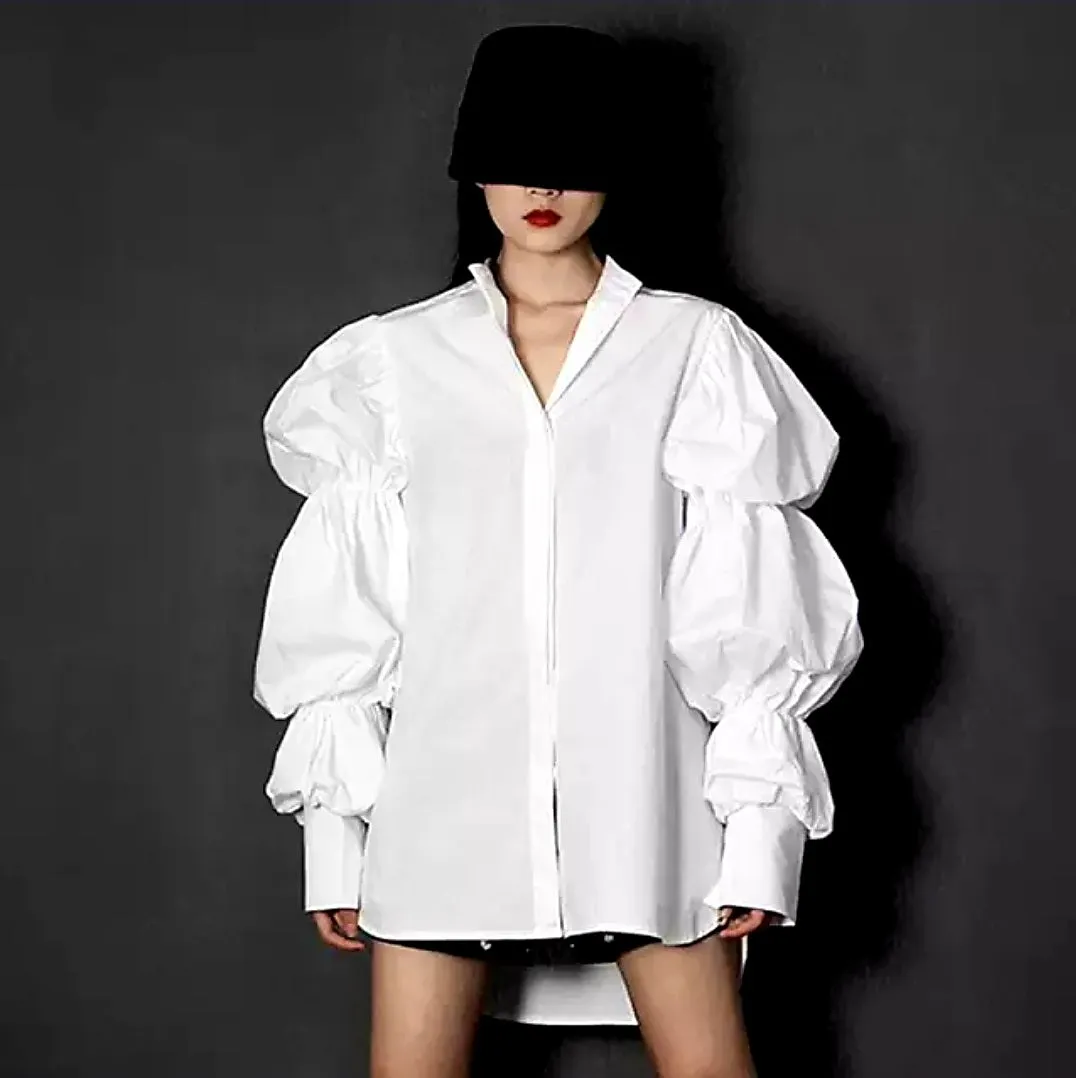 Vintage Puffer Blouse